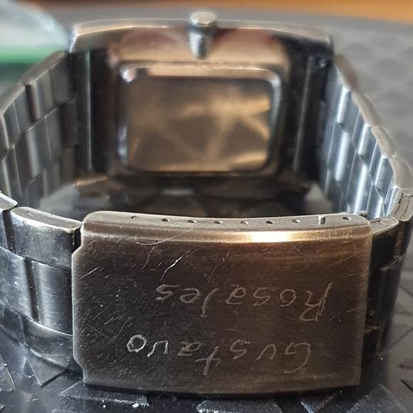 2 for $20😃Gunmetal Men's Dress Watch - Picture 2 of 4